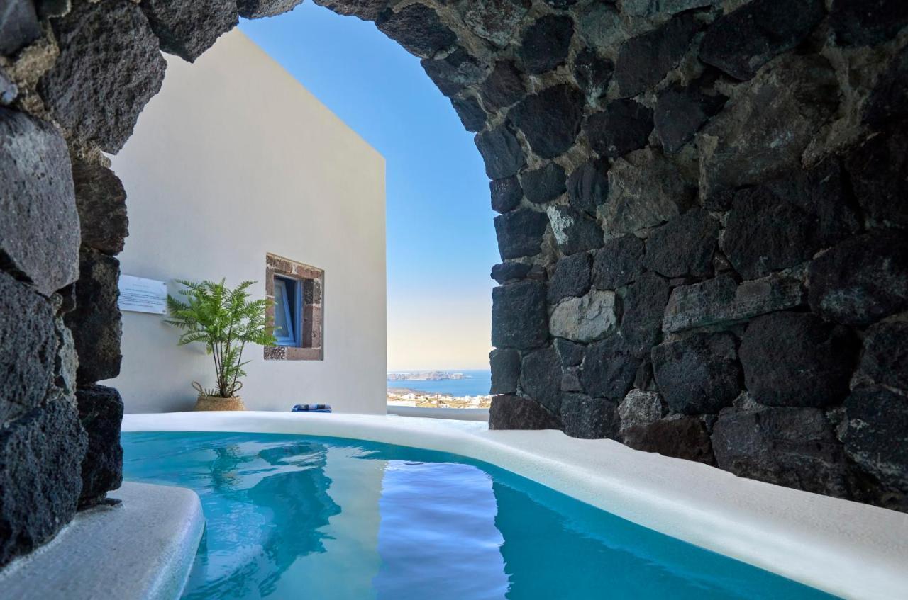 Luna Santorini Suites Pyrgos Kallistis ภายนอก รูปภาพ