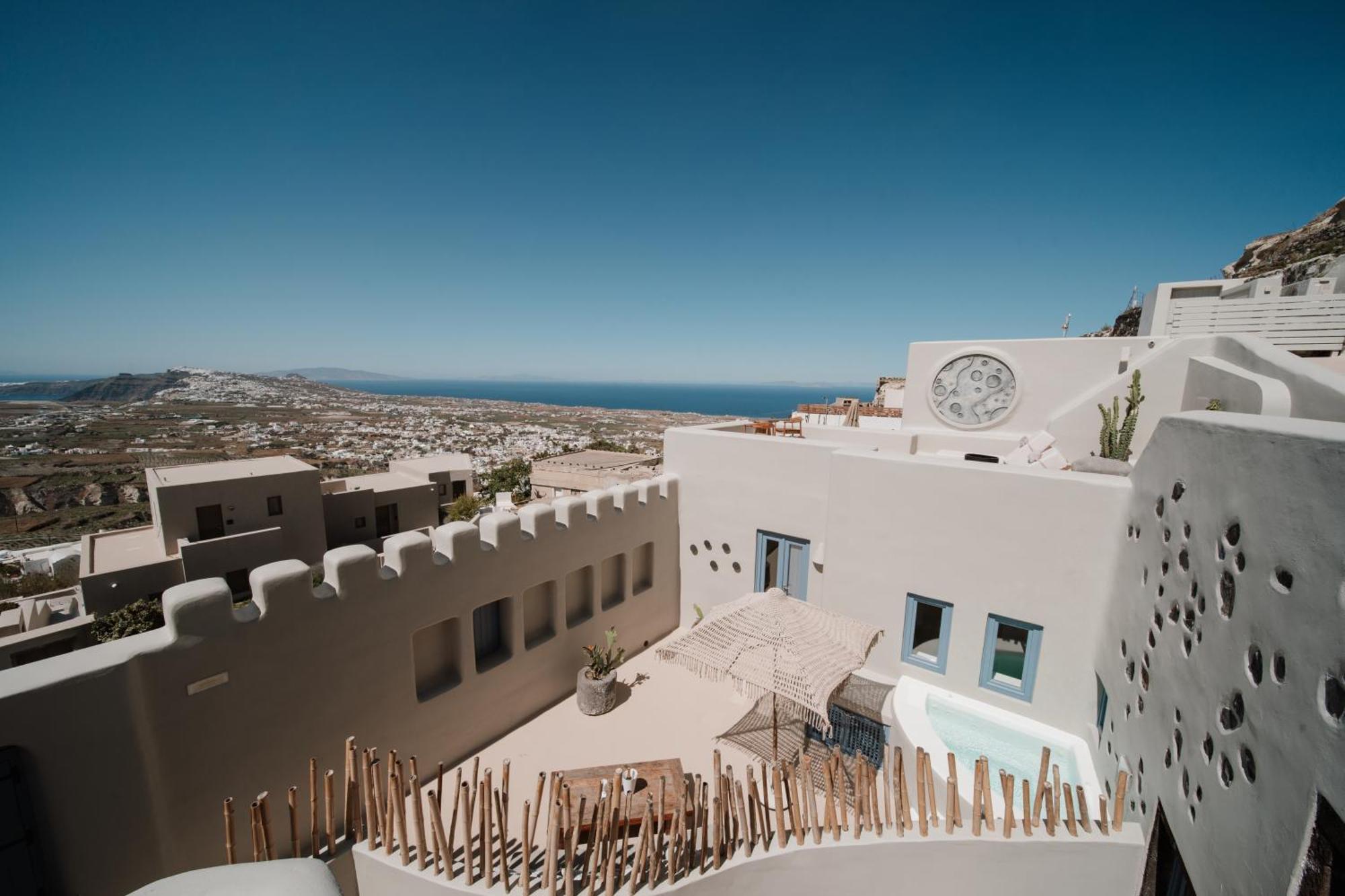 Luna Santorini Suites Pyrgos Kallistis ภายนอก รูปภาพ