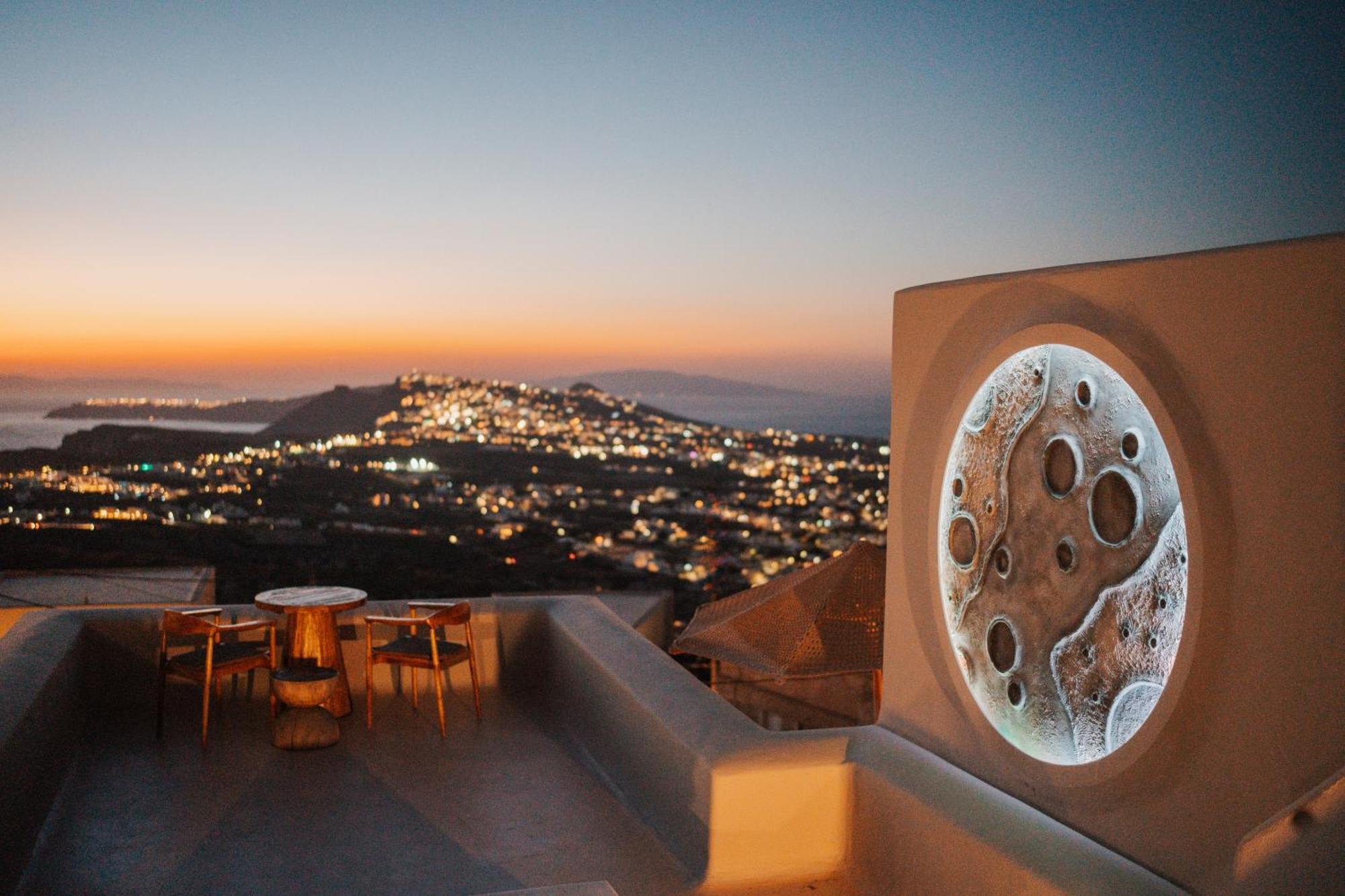 Luna Santorini Suites Pyrgos Kallistis ภายนอก รูปภาพ